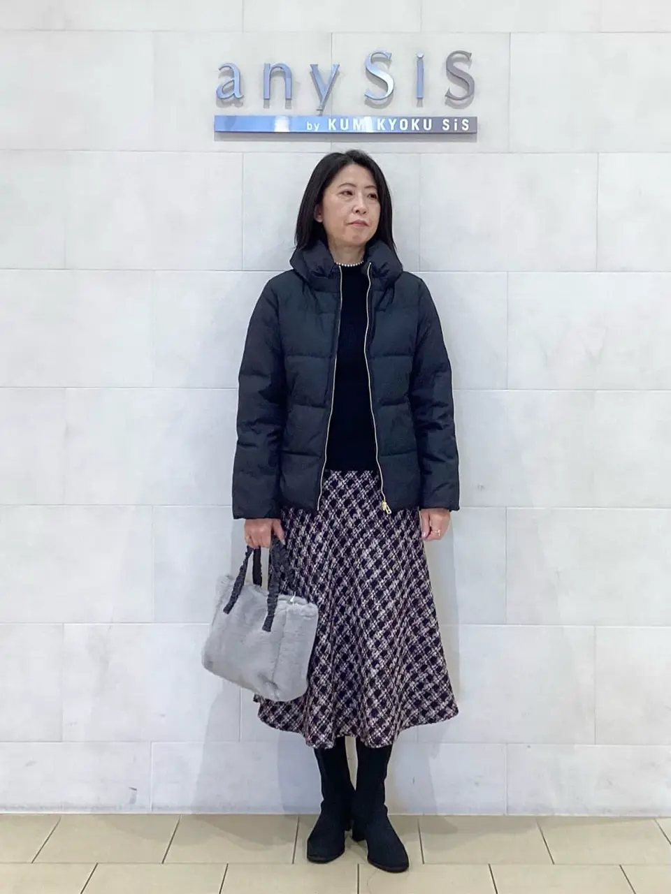 ANY SIS 藤森 コーディネート画像