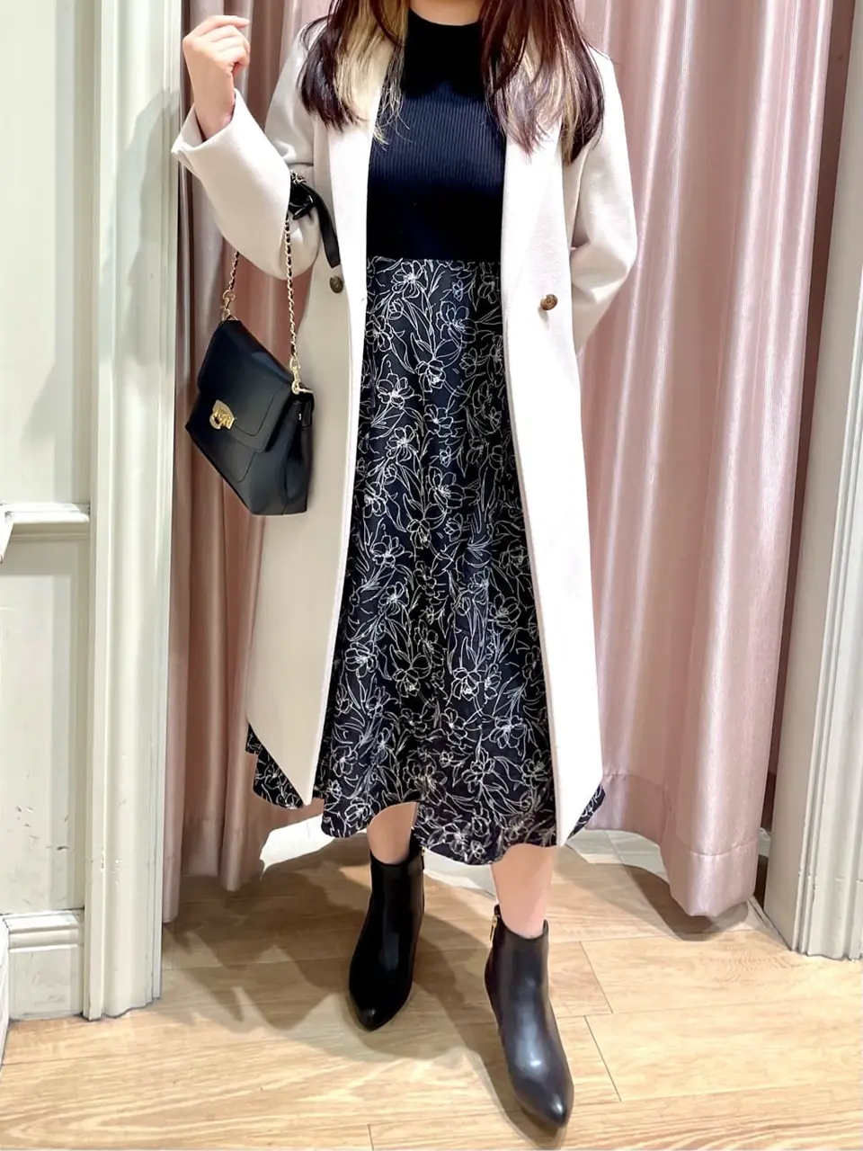 ANY SIS 岩楯 コーディネート画像