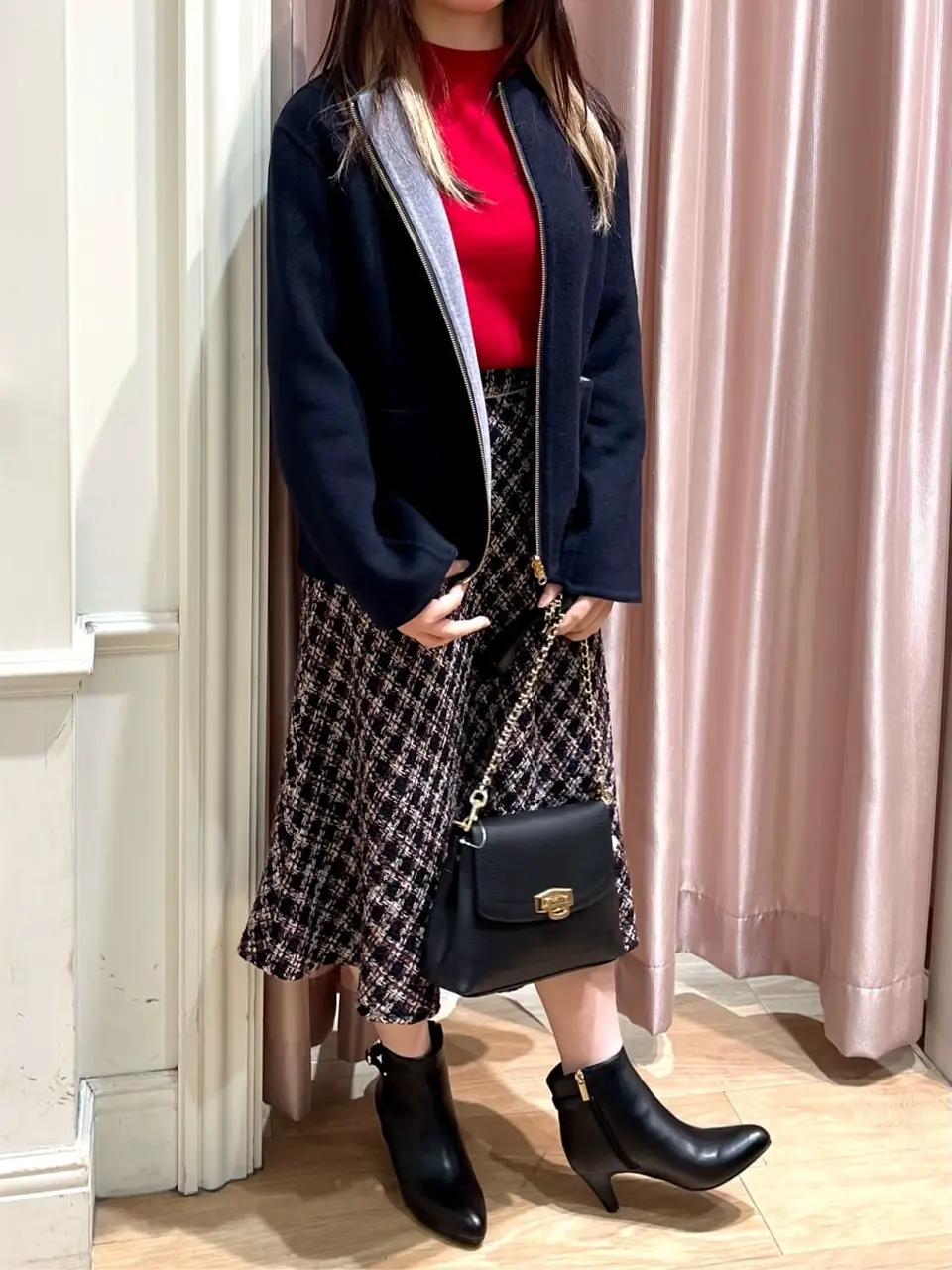 ANY SIS 岩楯 コーディネート画像