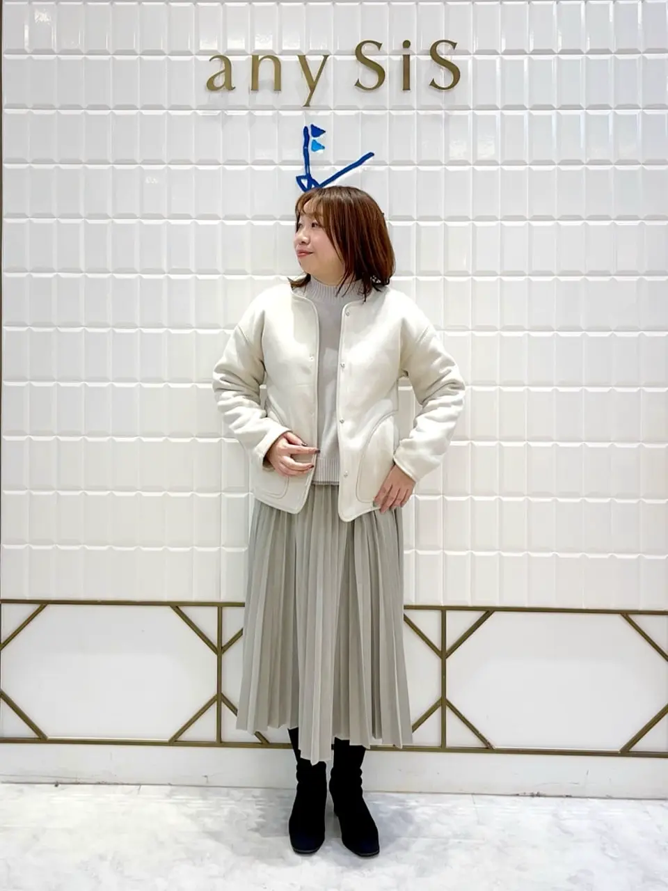 ANY SIS 中山 コーディネート画像
