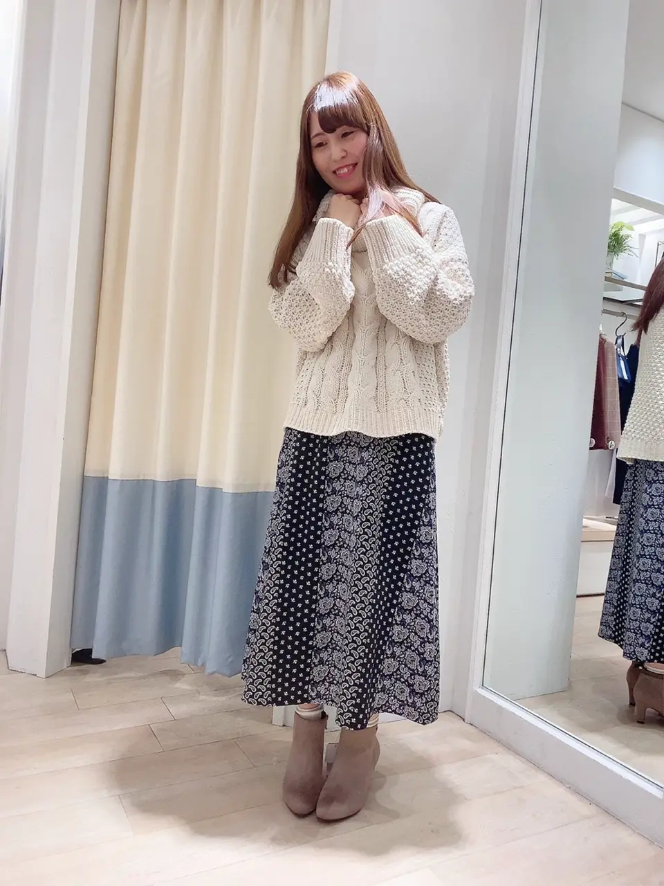  スタッフ コーディネート画像