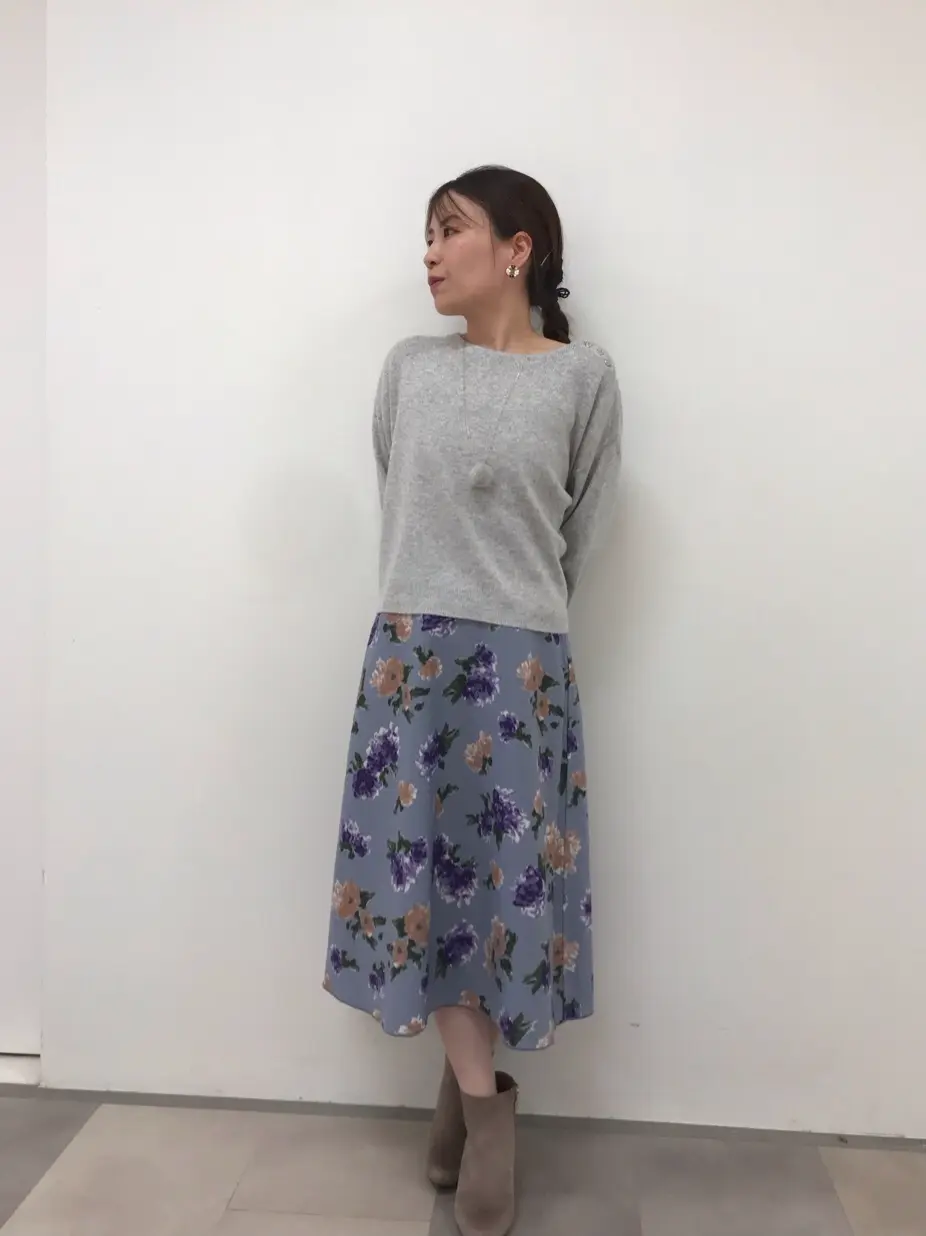 ANY SIS 長尾 コーディネート画像