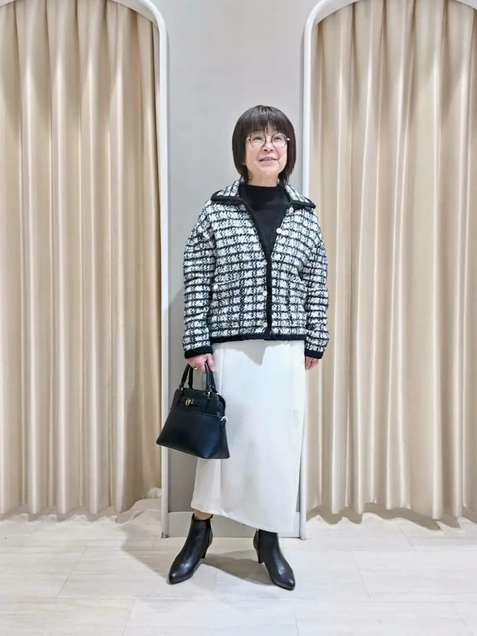 ANY SIS 岡本 コーディネート画像