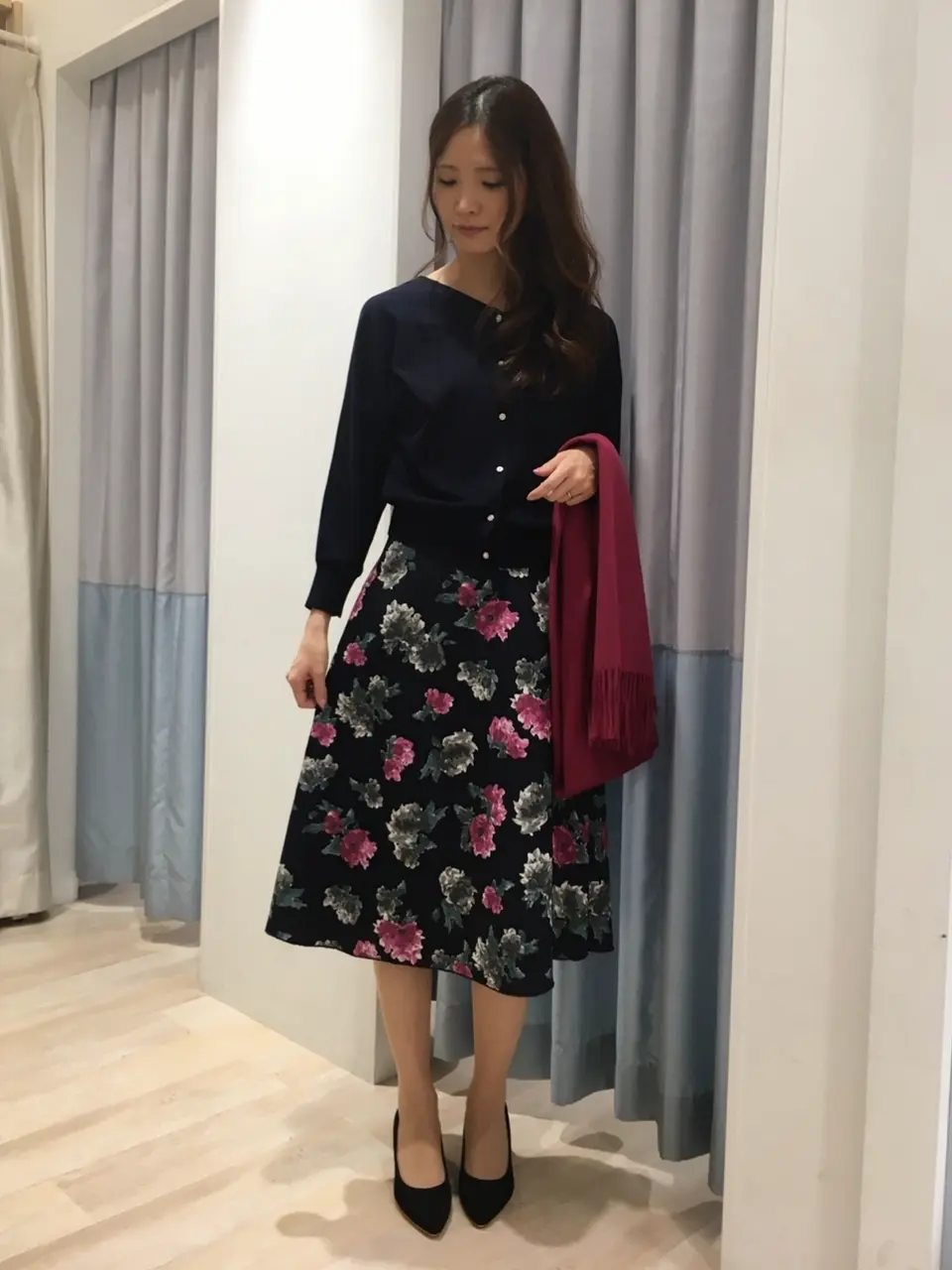  スタッフ コーディネート画像