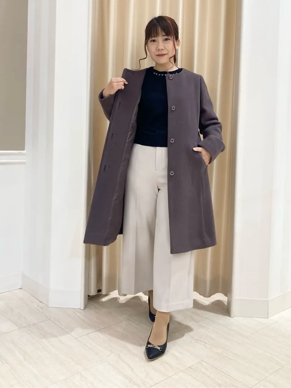 ANY SIS 丸川 コーディネート画像