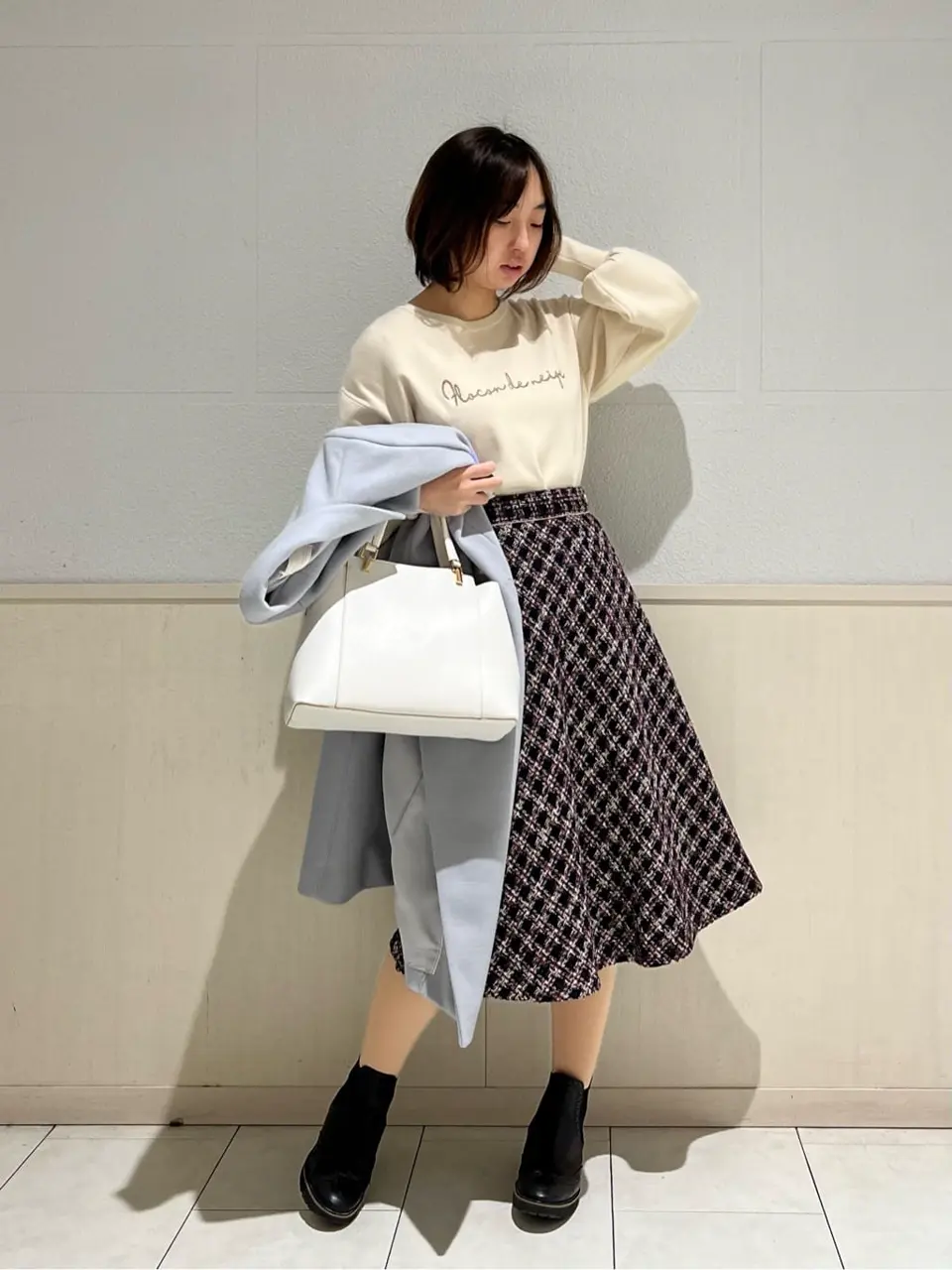 ANY SIS 村上 コーディネート画像