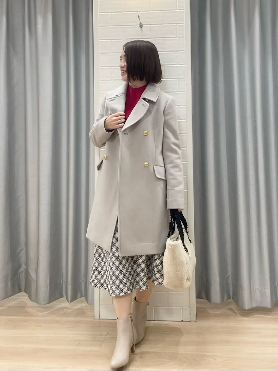 ANY SIS 丸岡 コーディネート画像