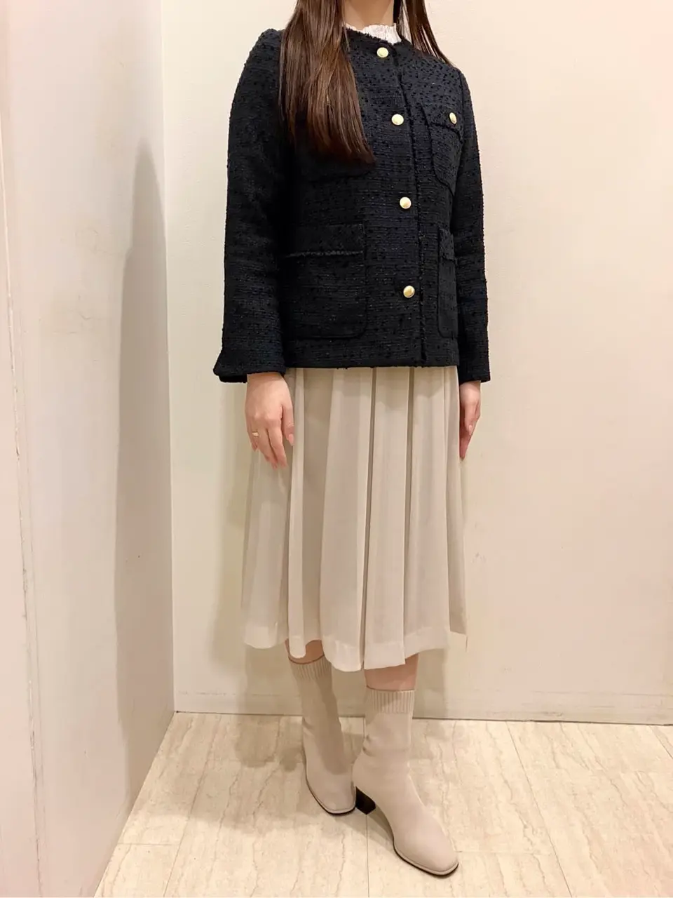 ANY SIS スタッフ コーディネート画像