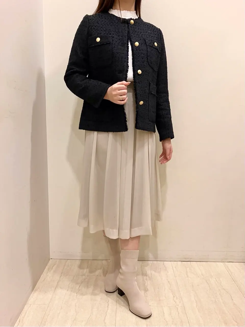 ANY SIS スタッフ コーディネート画像