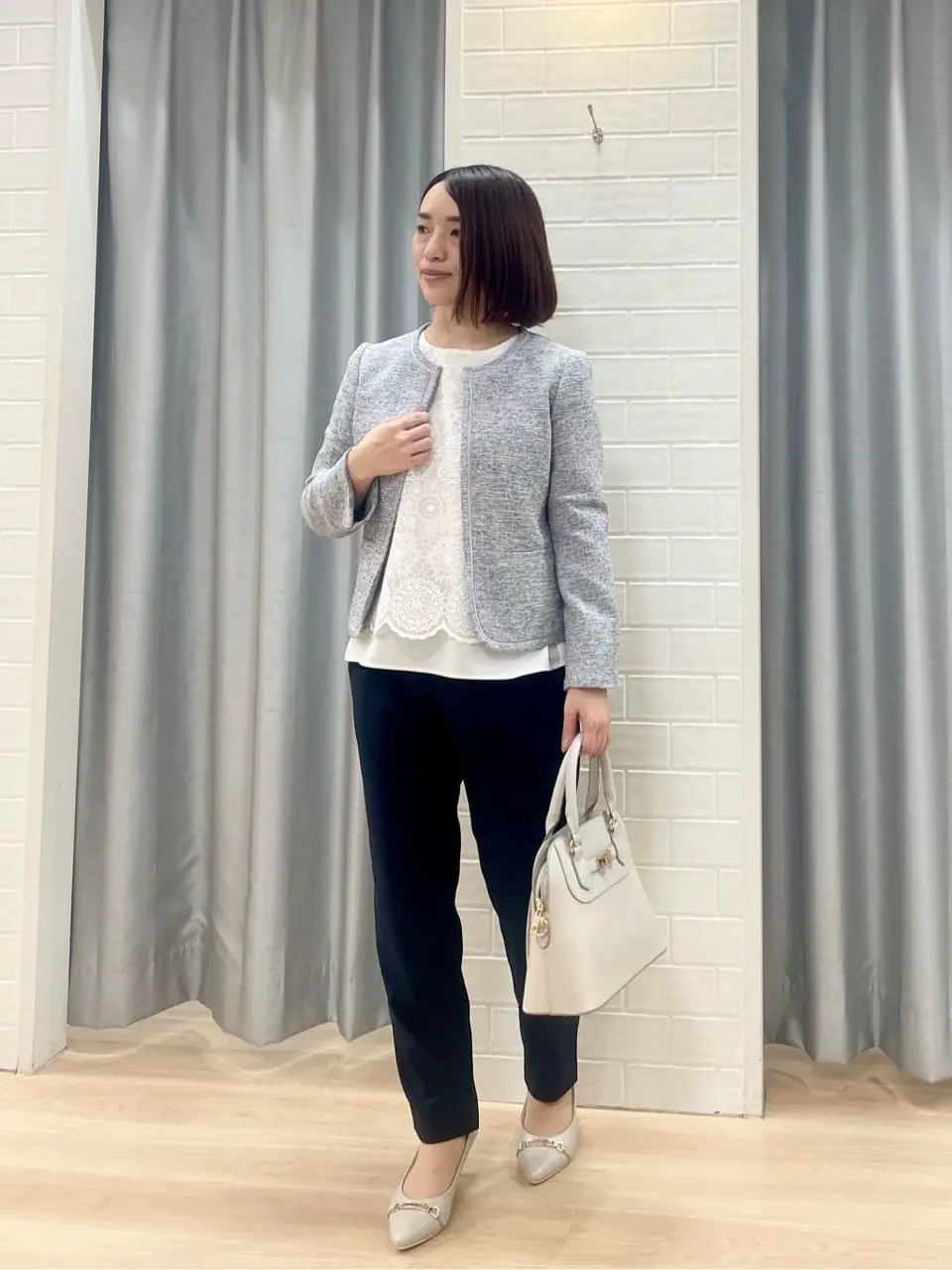 ANY SIS 丸岡 コーディネート画像