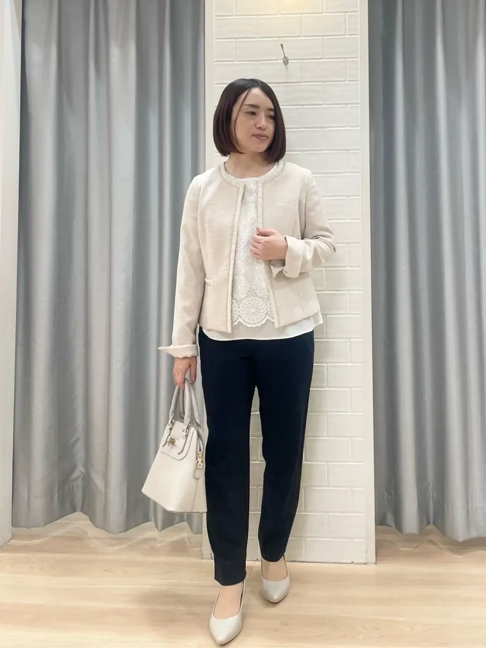 ANY SIS 丸岡 コーディネート画像