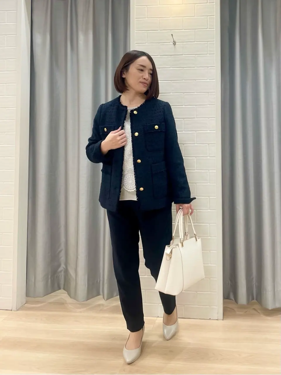 ANY SIS 丸岡 コーディネート画像