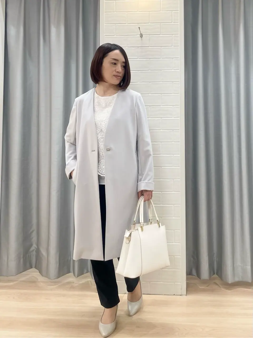 ANY SIS 丸岡 コーディネート画像