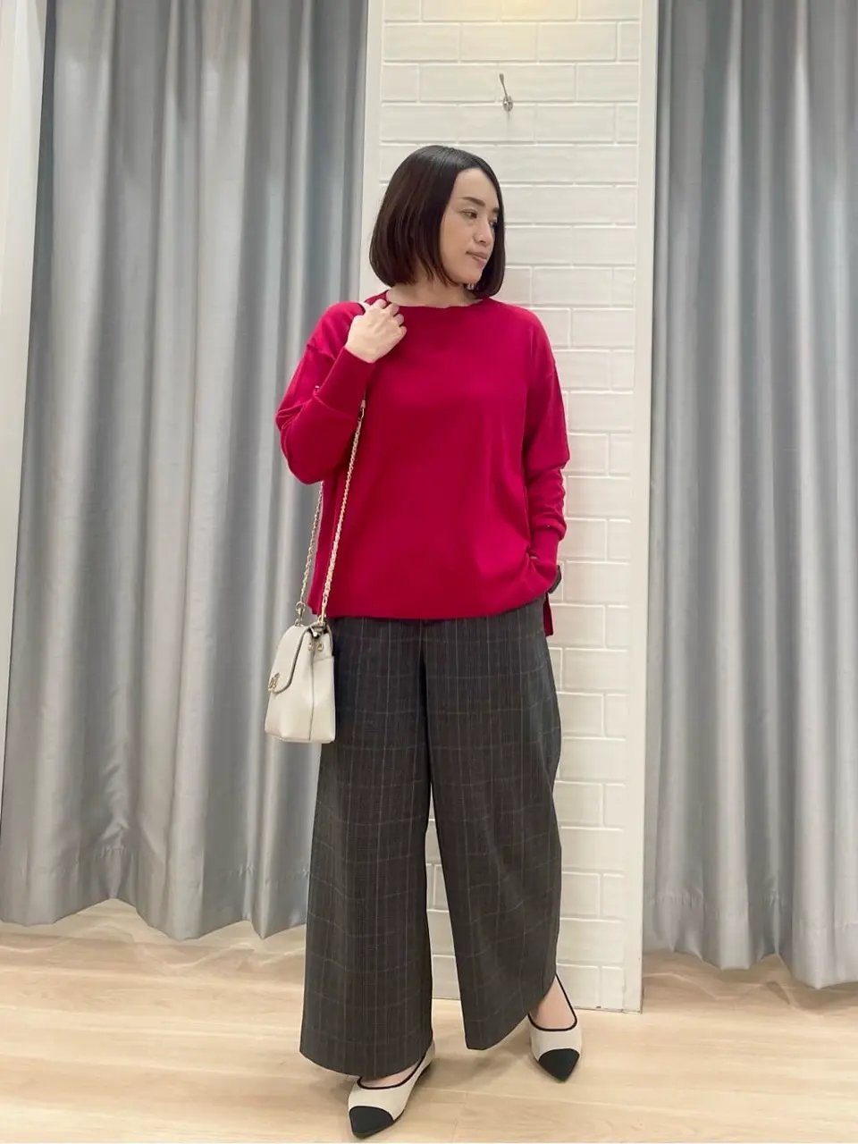 ANY SIS 丸岡 コーディネート画像