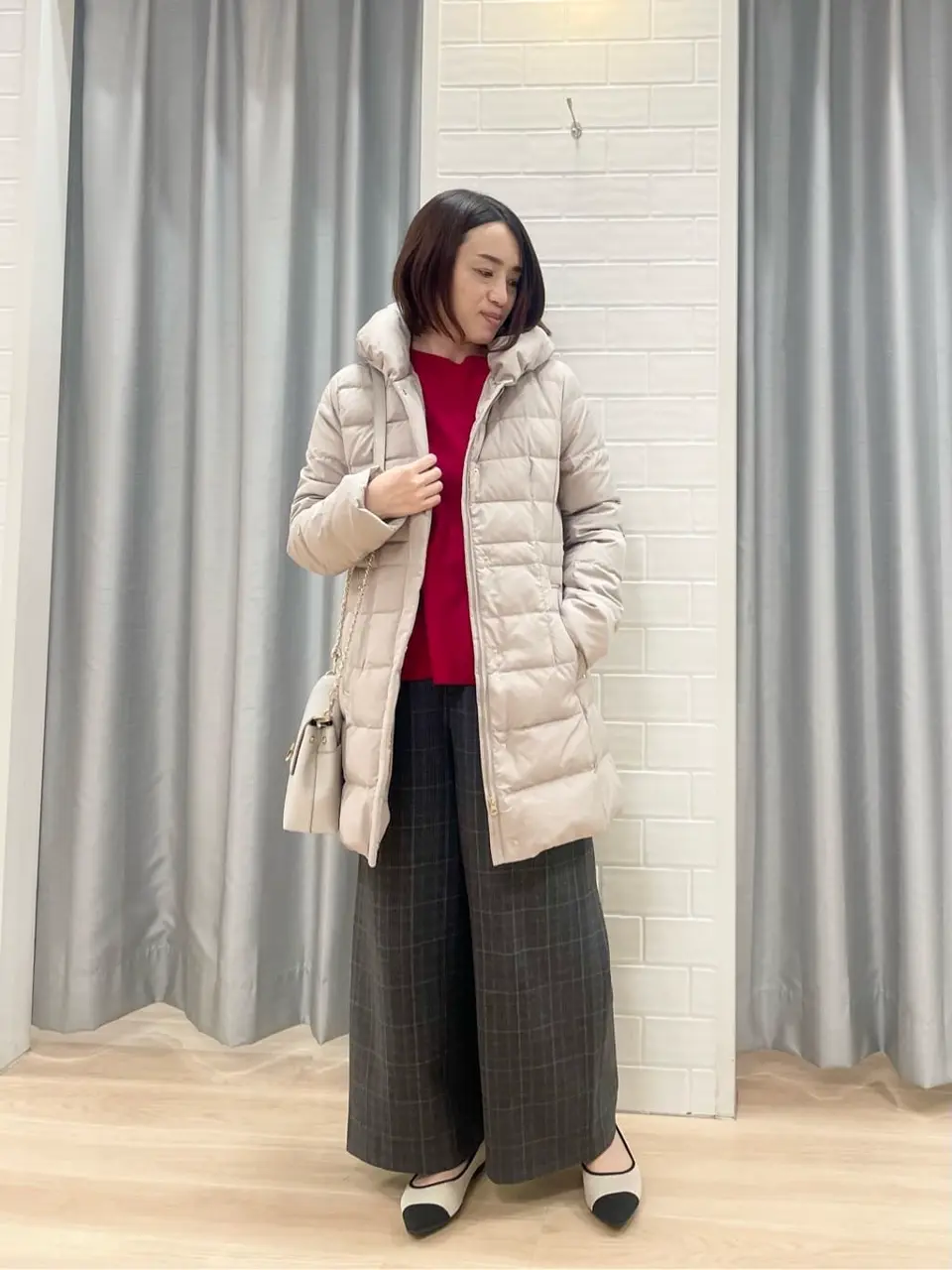 ANY SIS 丸岡 コーディネート画像