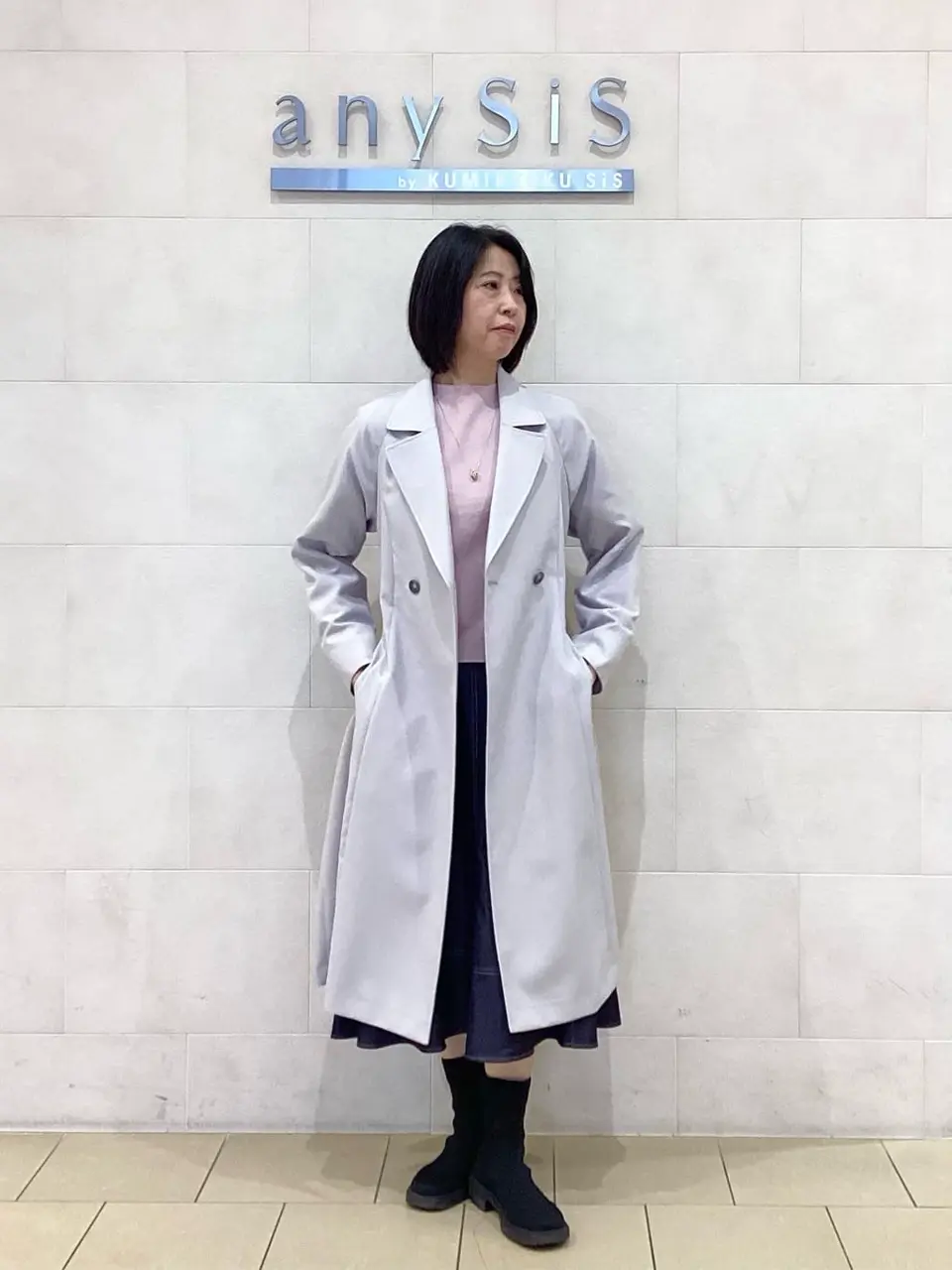 ANY SIS 藤森 コーディネート画像