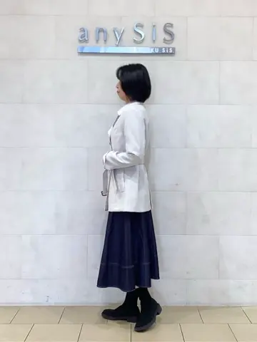 ANY SIS 藤森 コーディネート画像