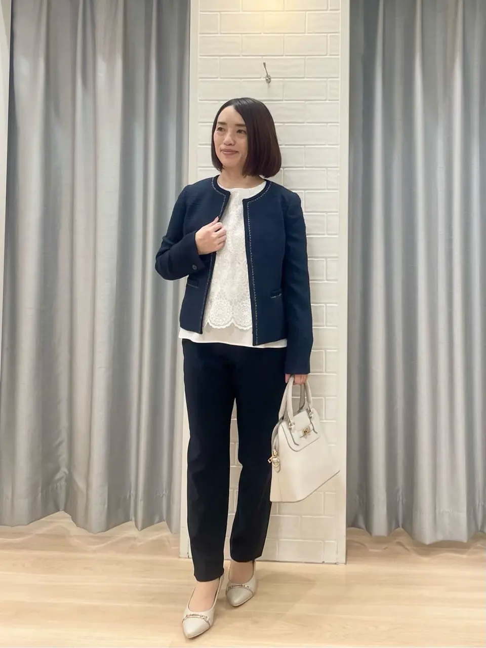 ANY SIS 丸岡 コーディネート画像