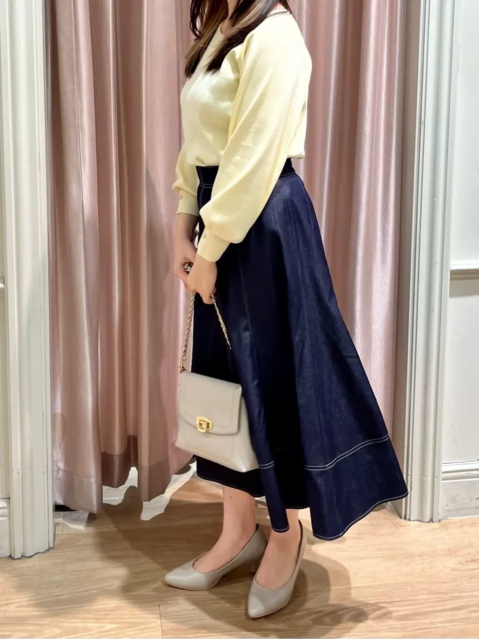 ANY SIS 岩楯 コーディネート画像