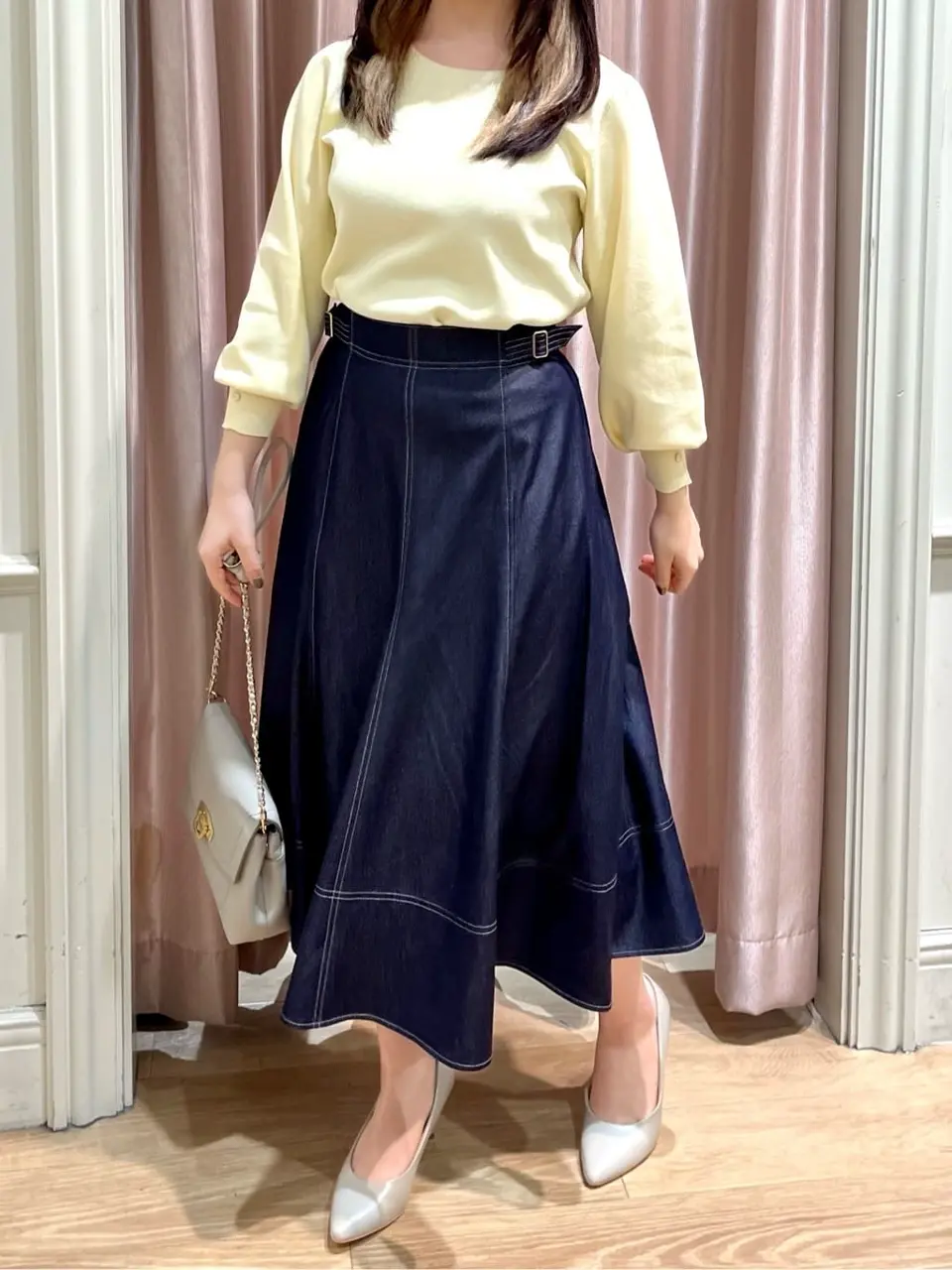 ANY SIS 岩楯 コーディネート画像