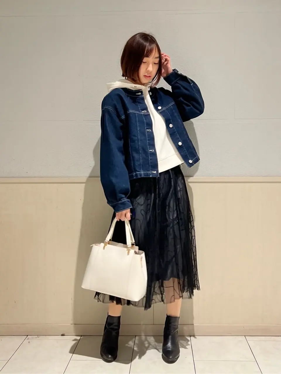 ANY SIS 村上 コーディネート画像