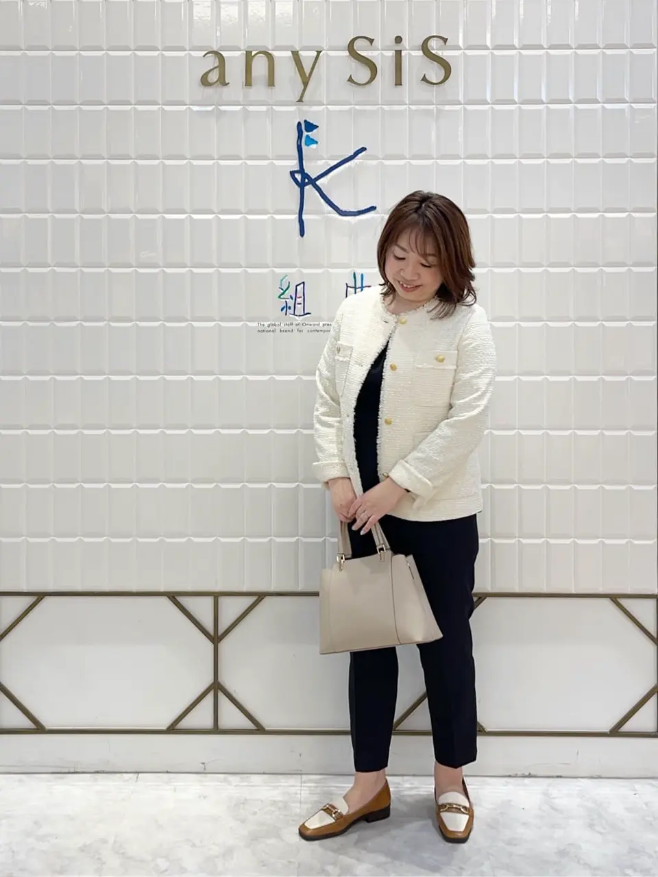 ANY SIS 中山 コーディネート画像