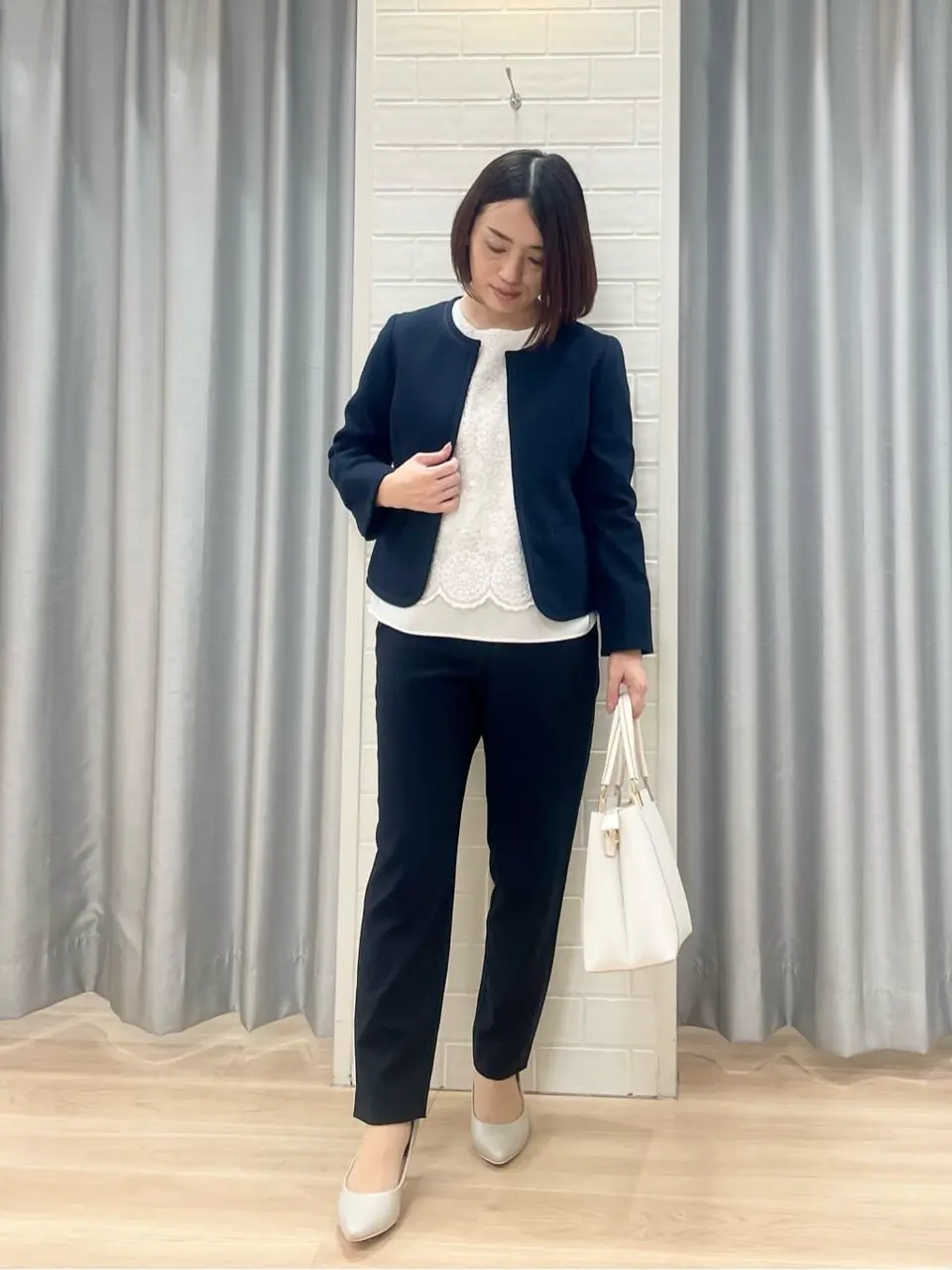 ANY SIS 丸岡 コーディネート画像