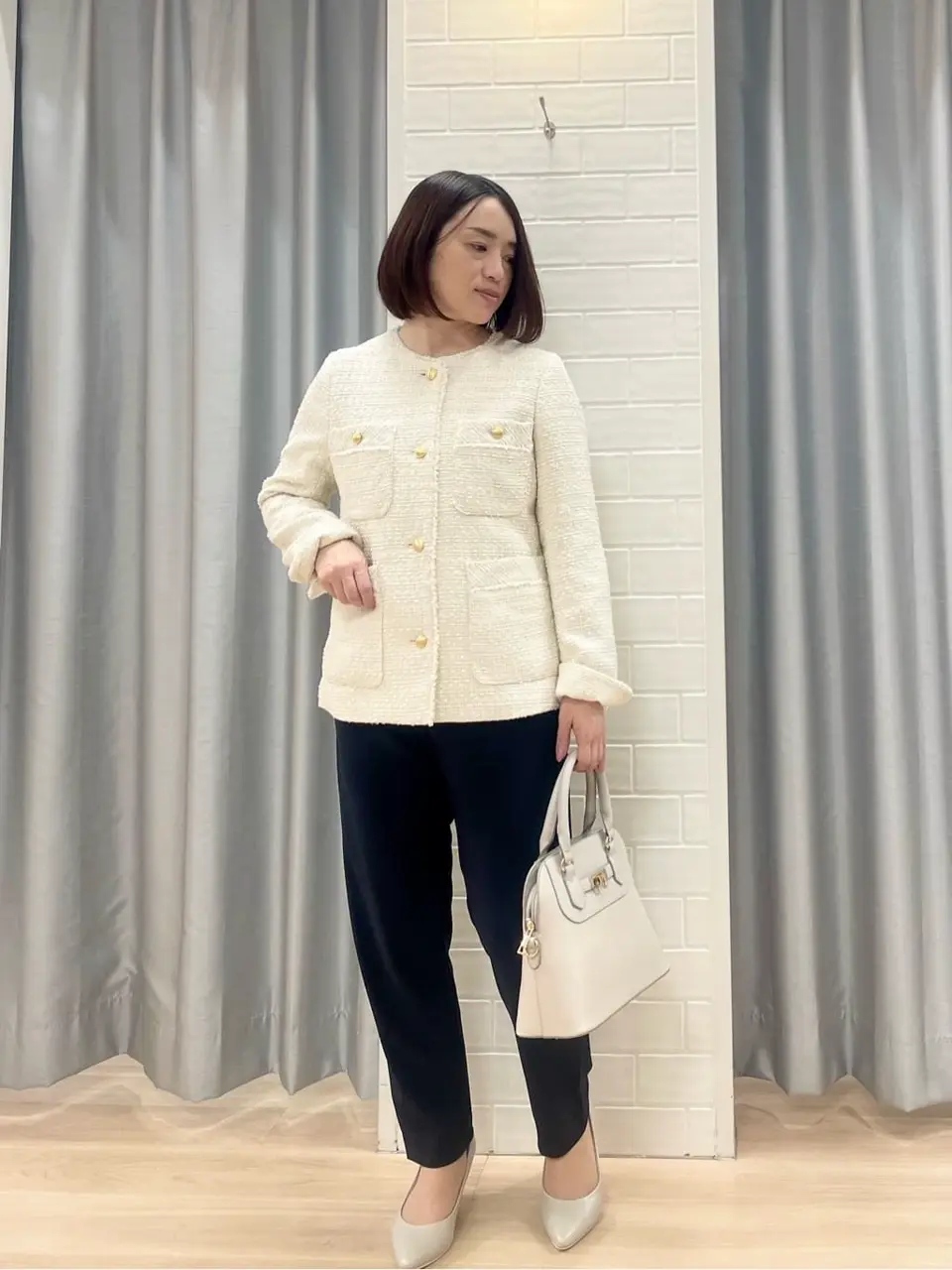 ANY SIS 丸岡 コーディネート画像