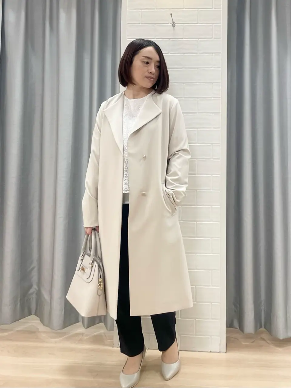 ANY SIS 丸岡 コーディネート画像