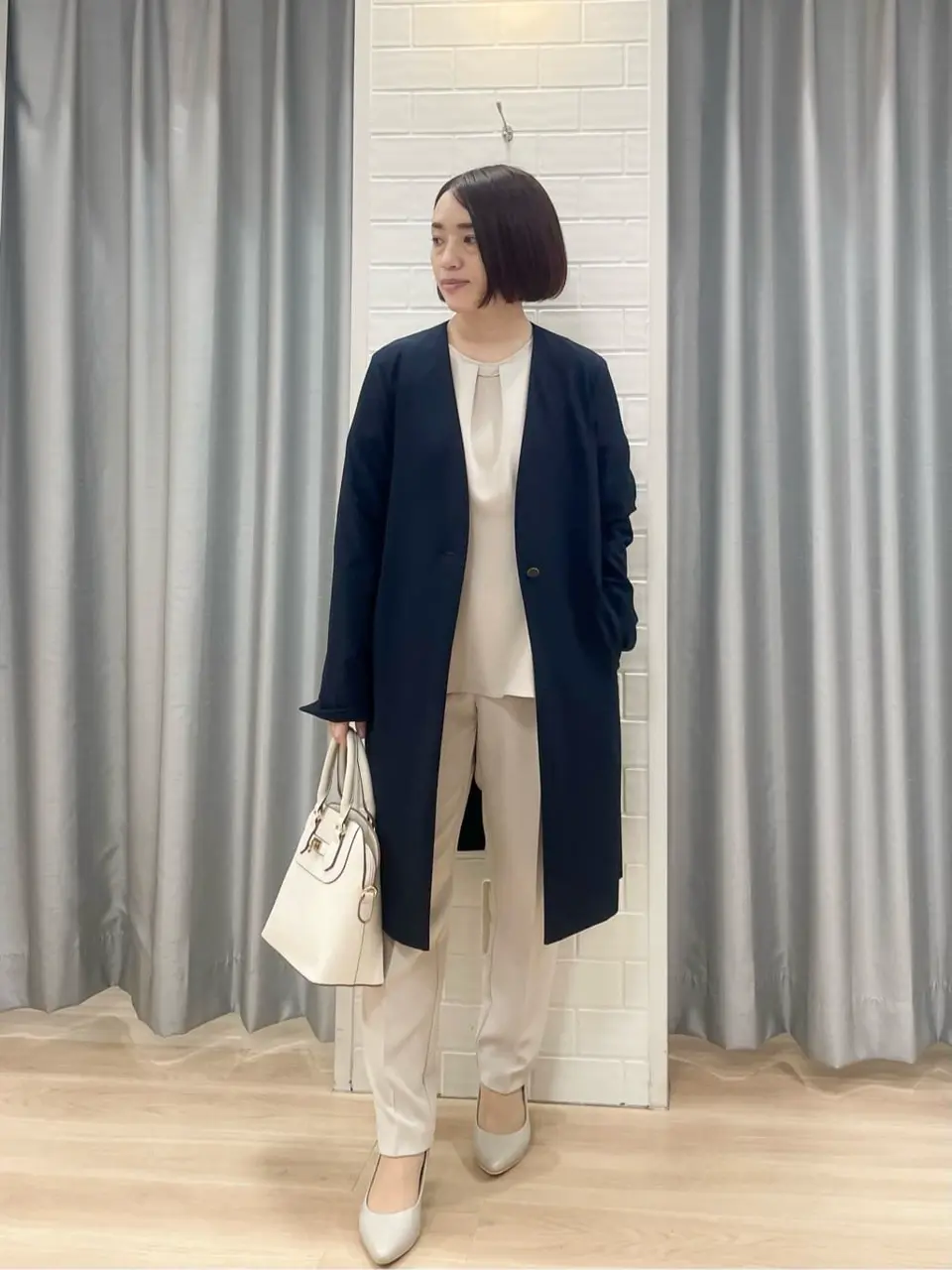 ANY SIS 丸岡 コーディネート画像