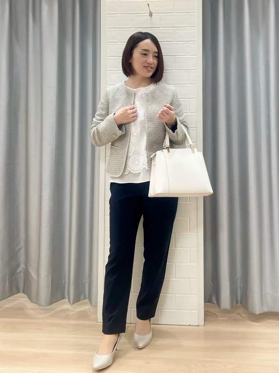 ANY SIS 丸岡 コーディネート画像