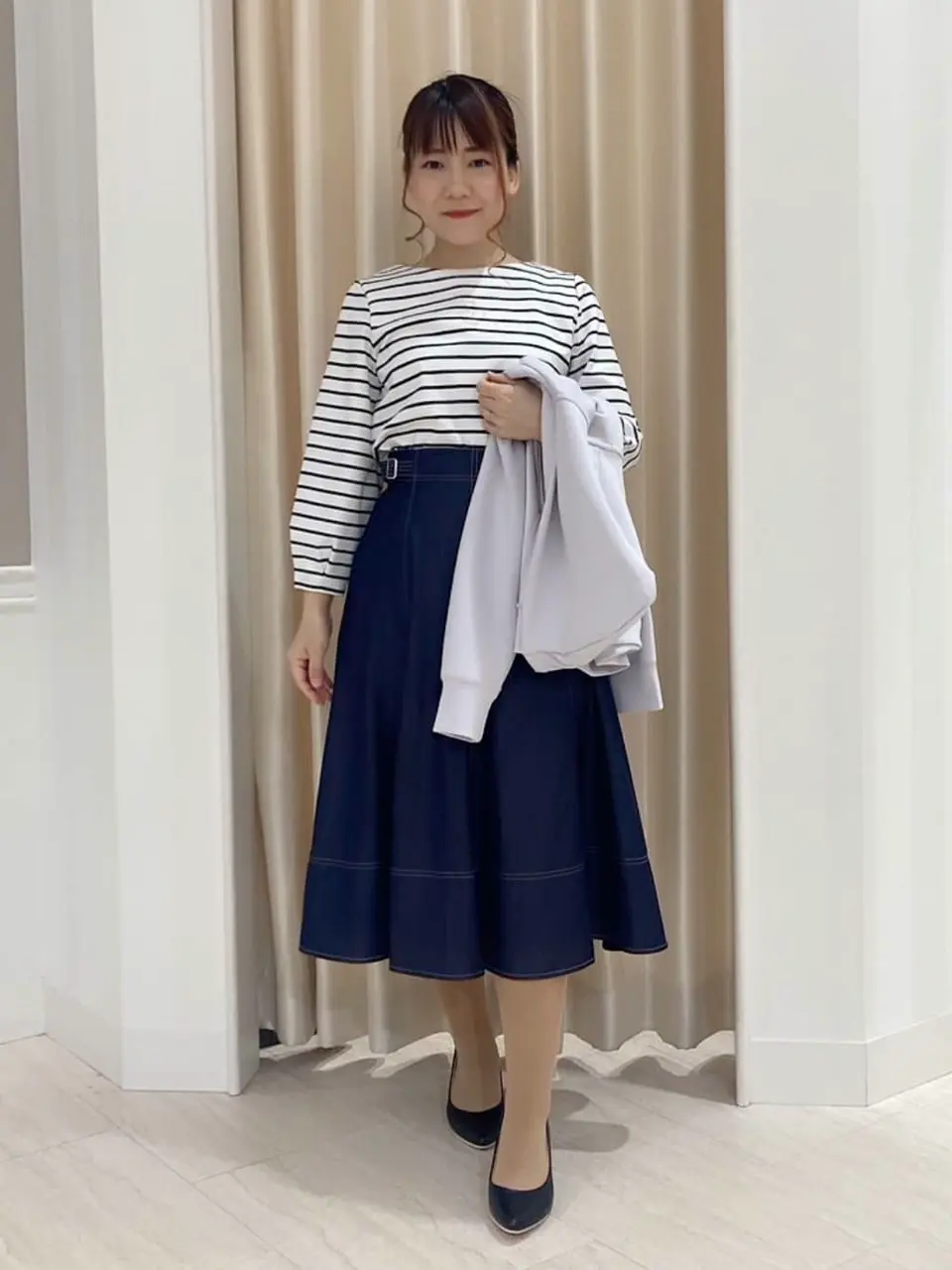 ANY SIS 丸川 コーディネート画像