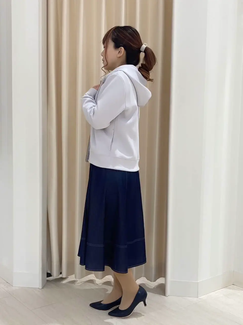 ANY SIS 丸川 コーディネート画像