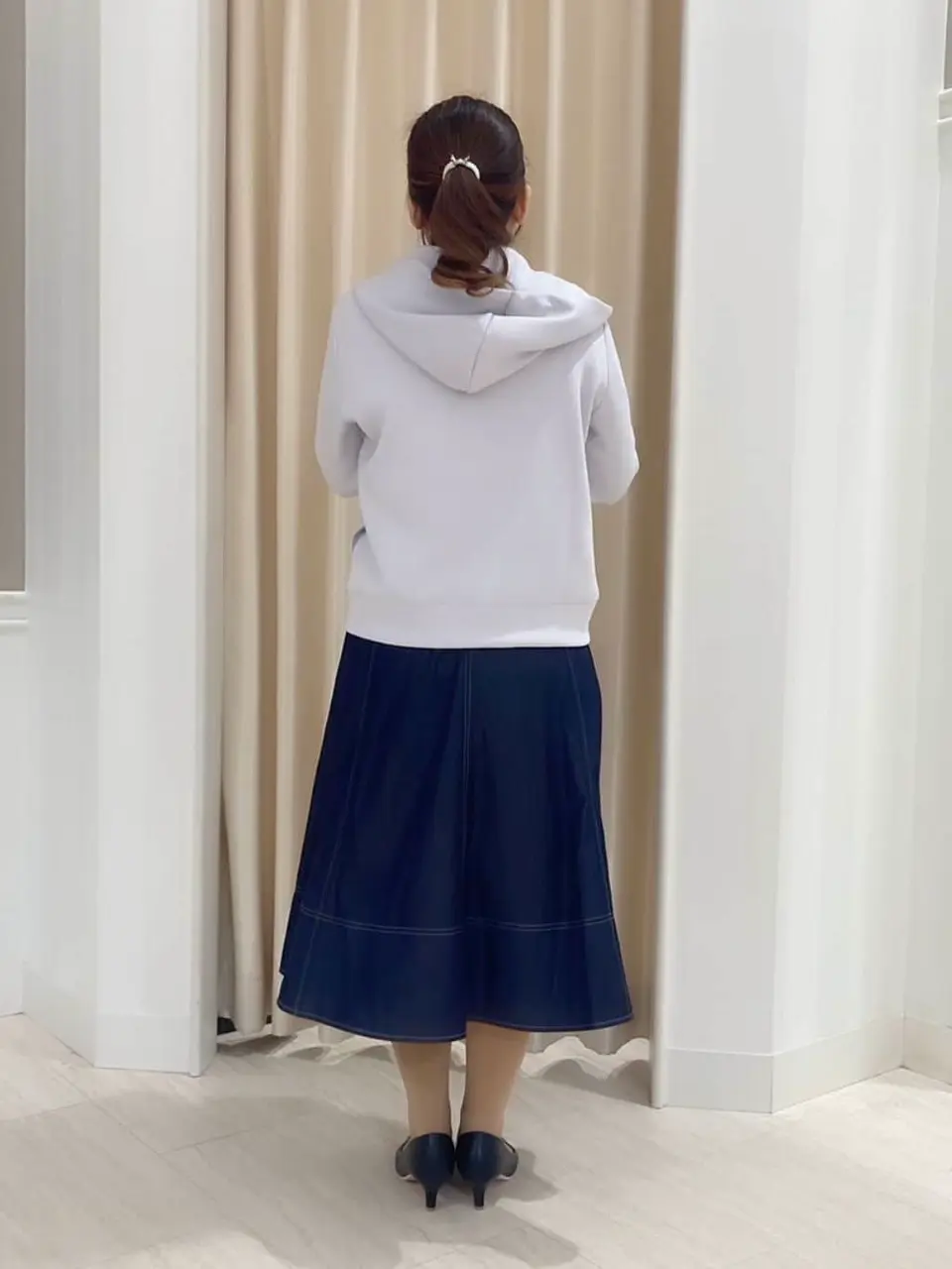 ANY SIS 丸川 コーディネート画像