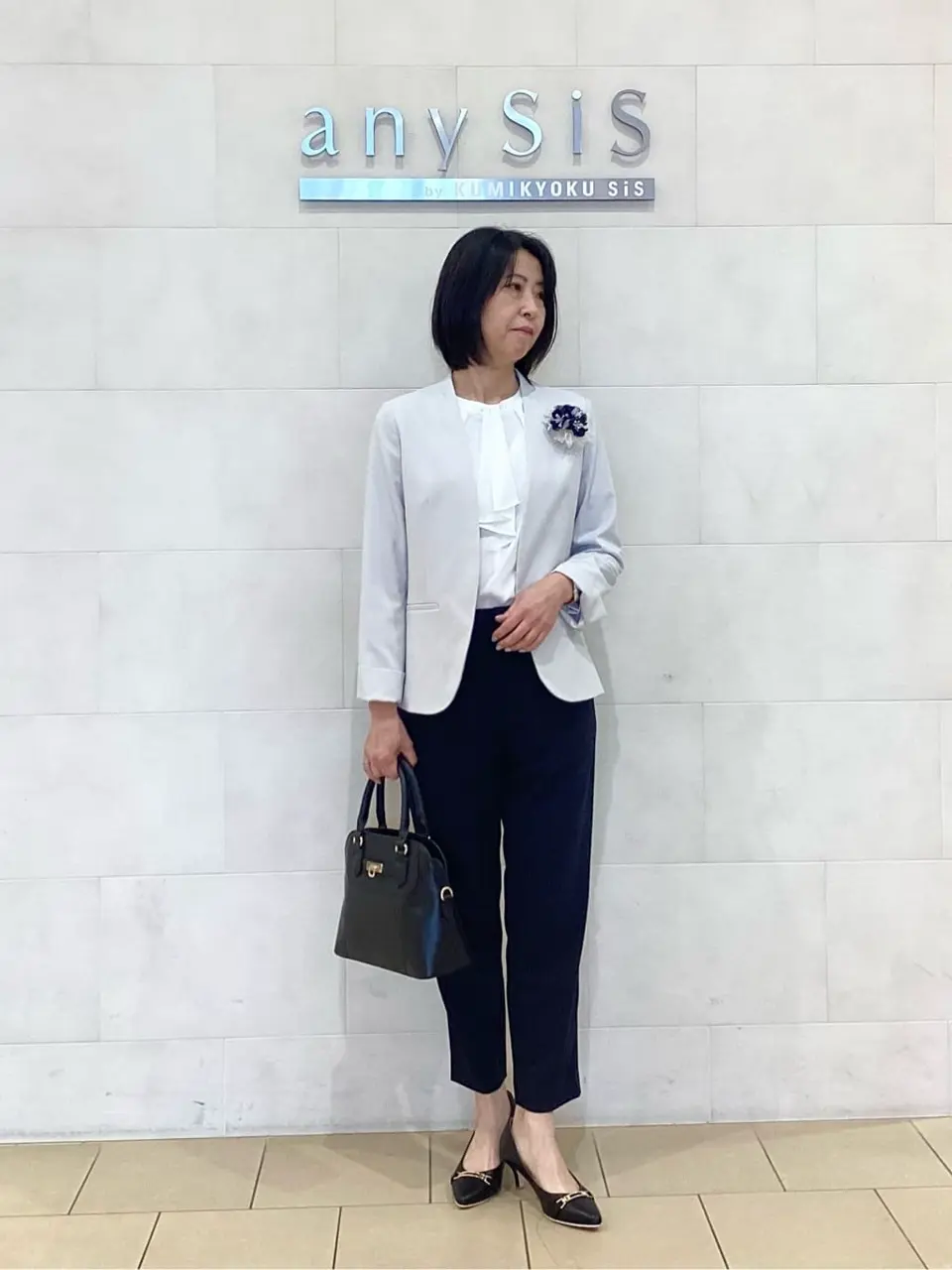 ANY SIS 藤森 コーディネート画像