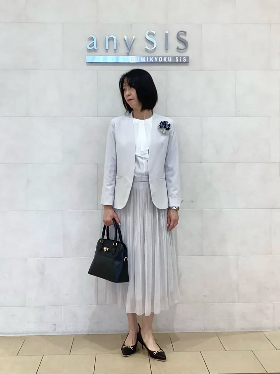 ANY SIS 藤森 コーディネート画像