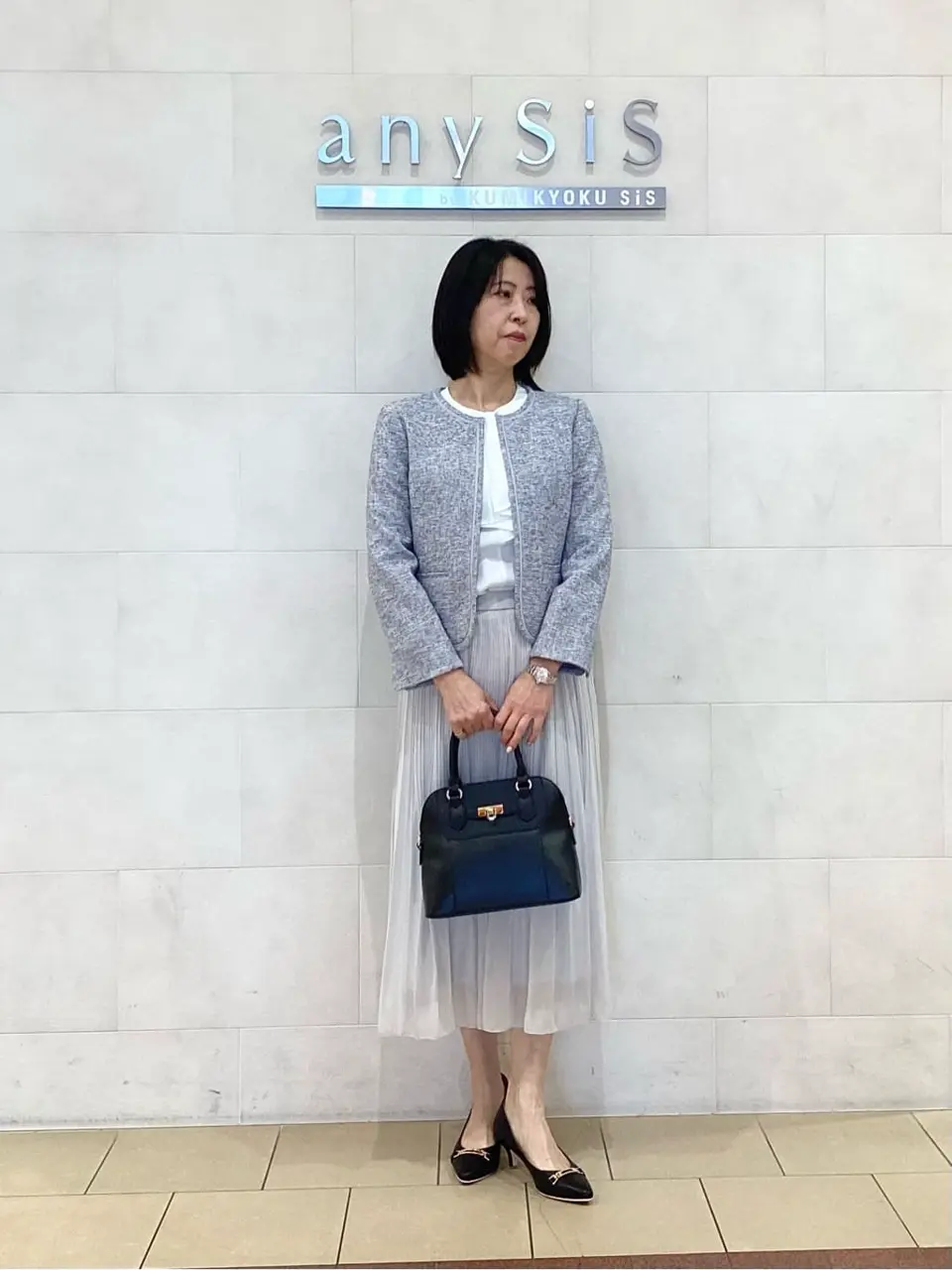 ANY SIS 藤森 コーディネート画像