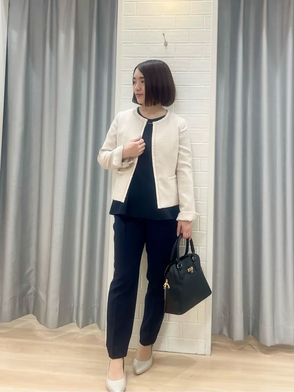 ANY SIS 丸岡 コーディネート画像