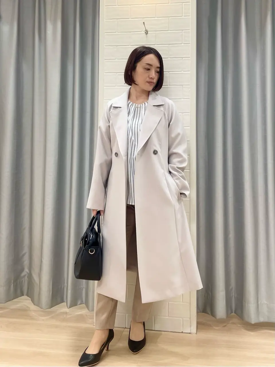 ANY SIS 丸岡 コーディネート画像