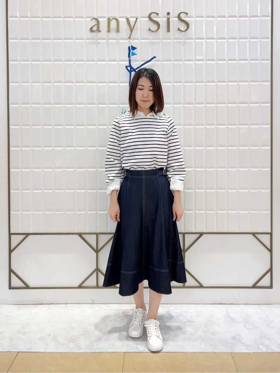 ANY SIS 上田 コーディネート画像