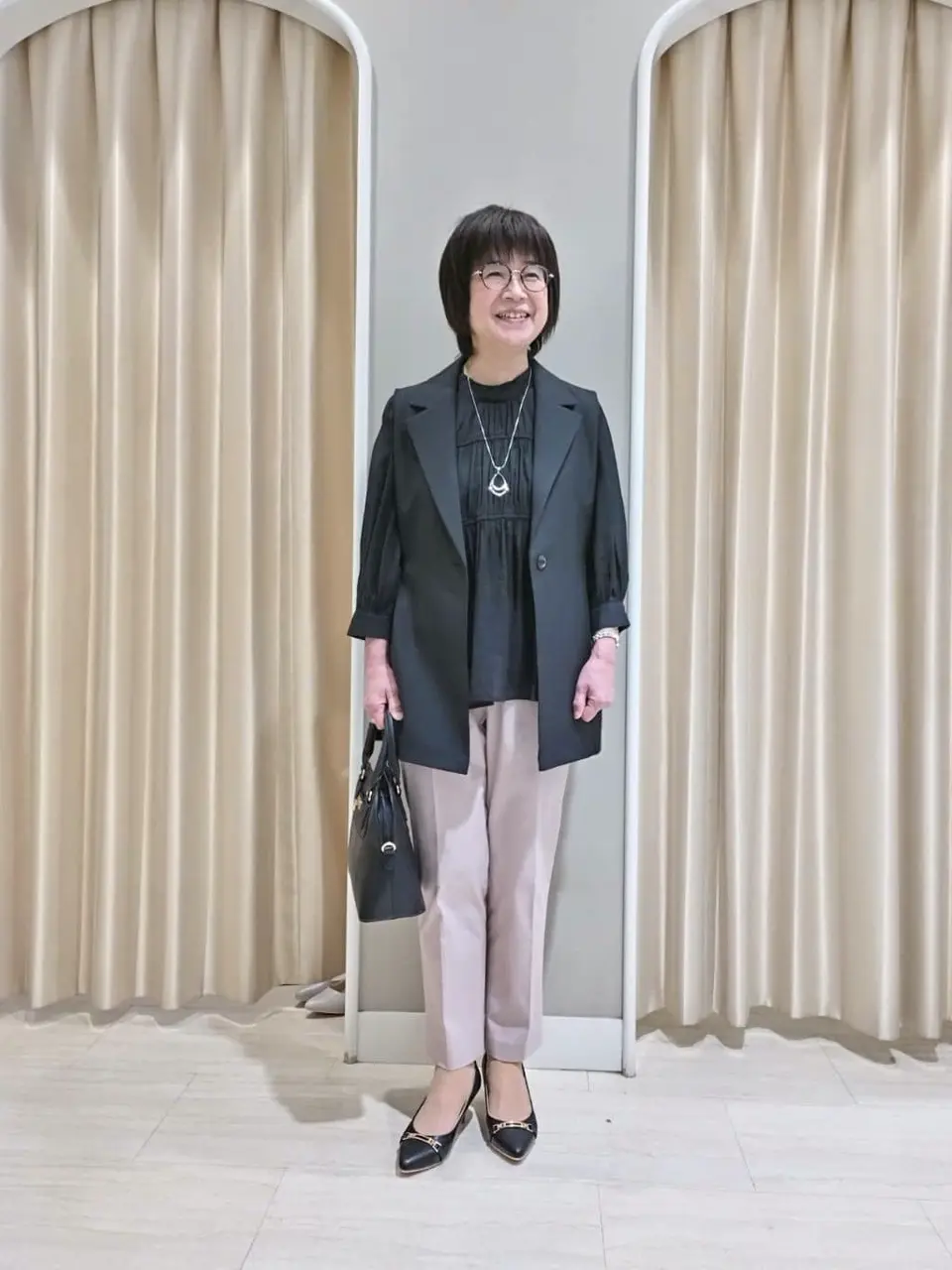 ANY SIS 岡本 コーディネート画像