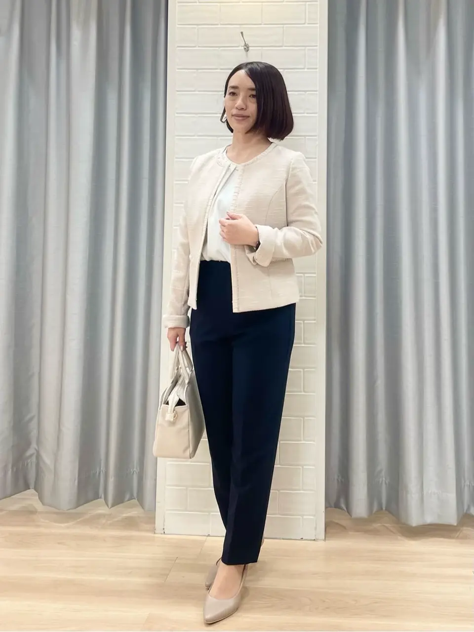 ANY SIS 丸岡 コーディネート画像