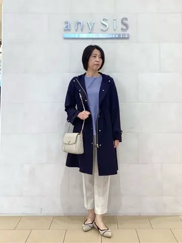 ANY SIS 藤森 コーディネート画像