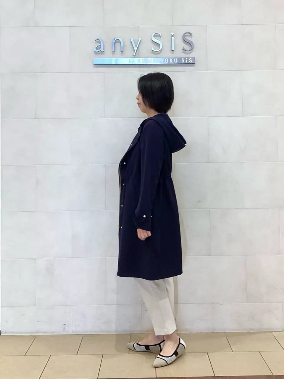 ANY SIS 藤森 コーディネート画像