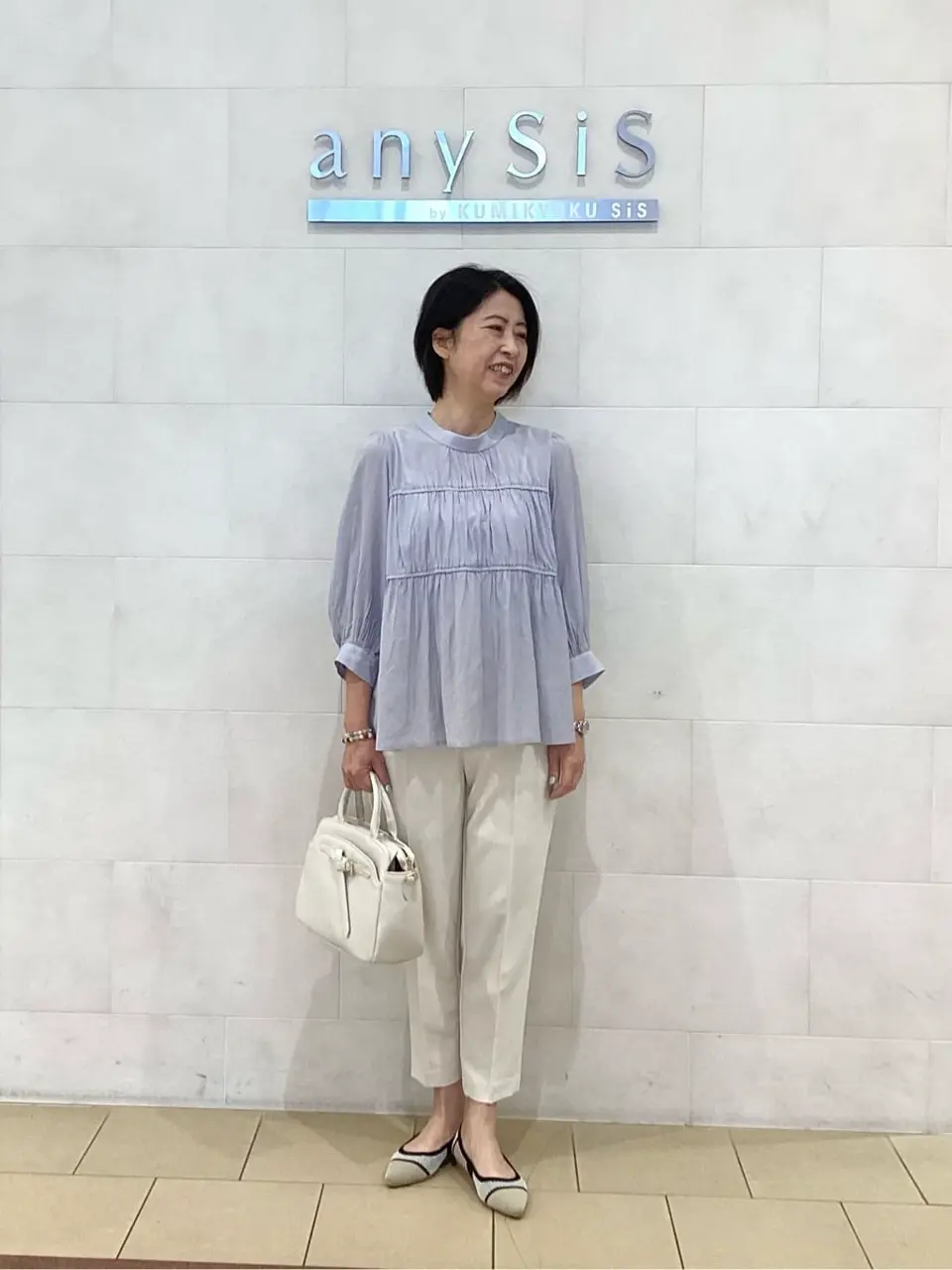 ANY SIS 藤森 コーディネート画像