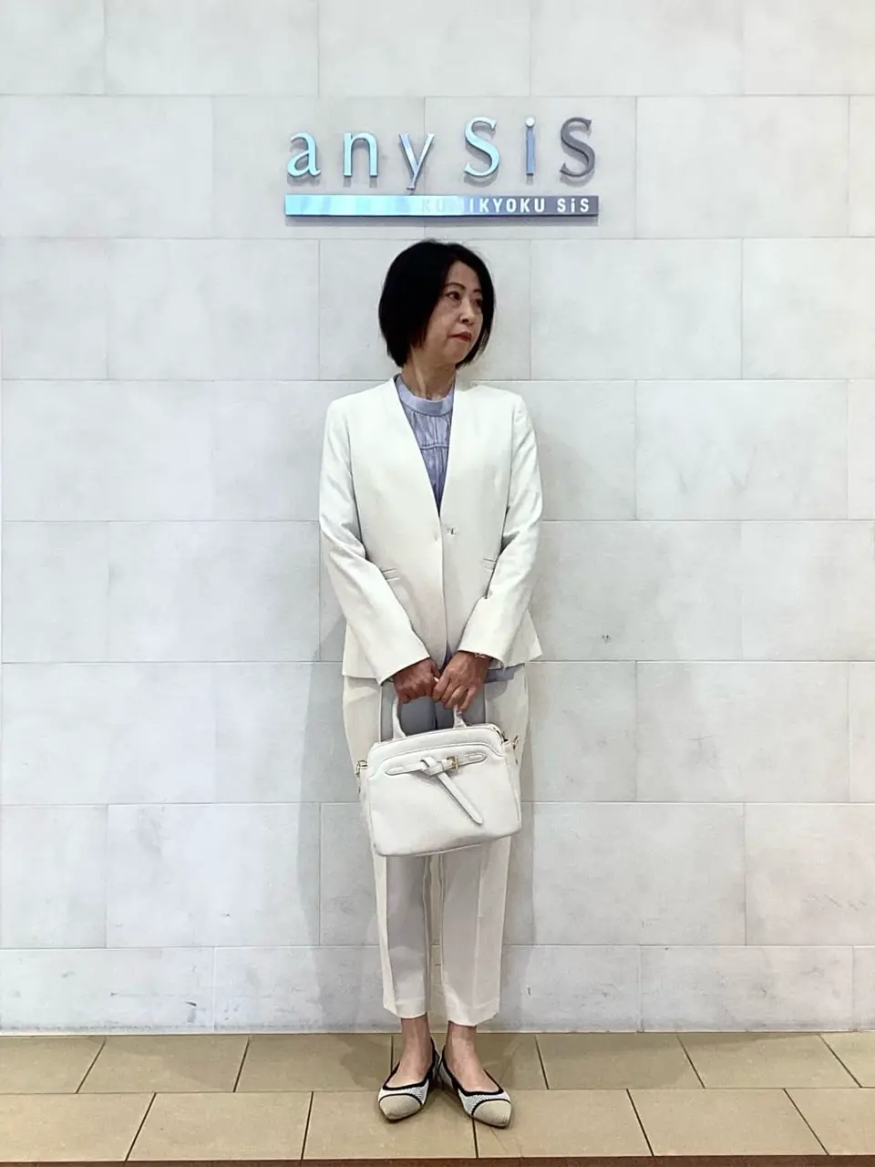 ANY SIS 藤森 コーディネート画像
