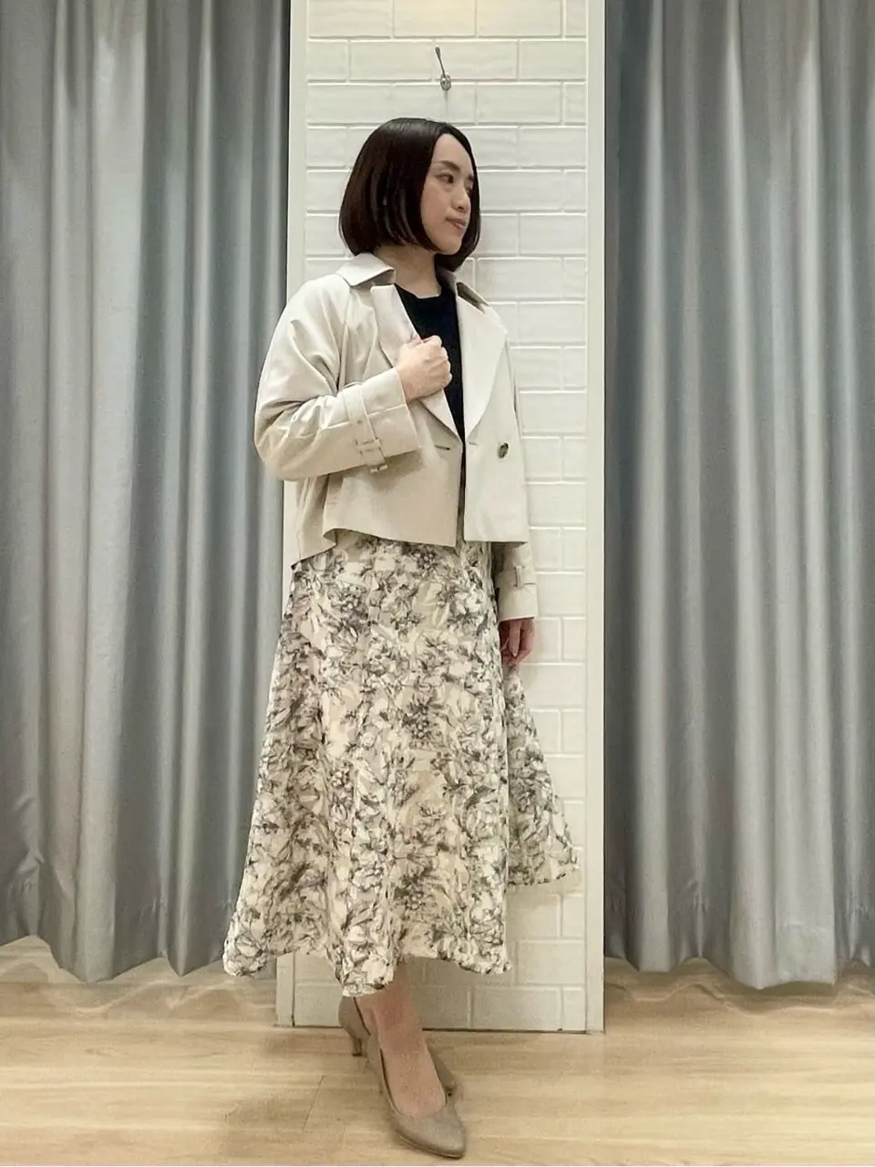 ANY SIS 丸岡 コーディネート画像