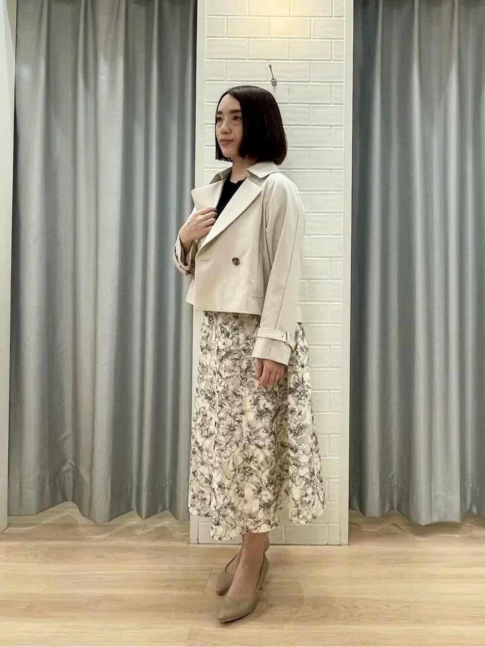 ANY SIS 丸岡 コーディネート画像