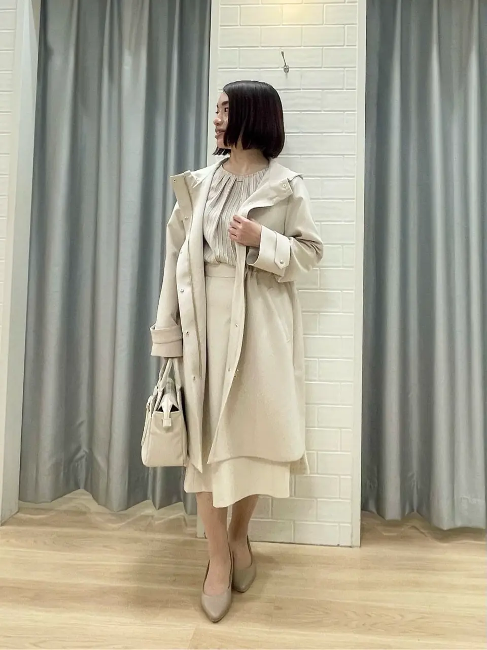 ANY SIS 丸岡 コーディネート画像