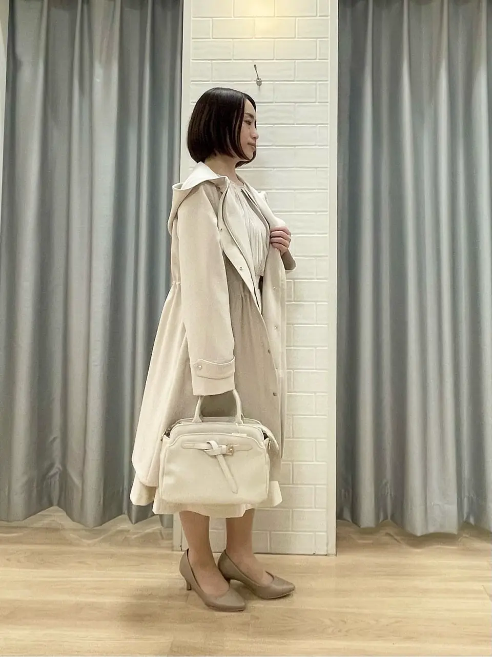 ANY SIS 丸岡 コーディネート画像